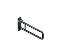 Hewi 801 rail porteur à Hewi 801.50.22692 850 mm, gris anthracite, fixe, âme en aluminium