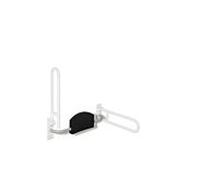 Hewi 801 support dorsal 801.51.90092 gris anthracite, pour fixation aux poignées de support