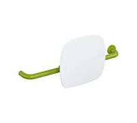 Hewi 801 support dorsal 801.51.9261R74 distance au mur 150mm, version droite, dossier signal blanc, vert pomme