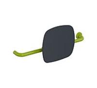 Hewi 801 dossier 801.51.9262R74 distance au mur 150mm, version droite, dossier gris anthracite, vert pomme