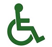 Hewi 801 symbole du fauteuil roulant 801.91.03072 vert mai, autocollant