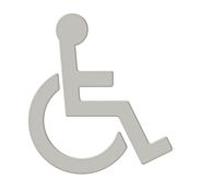 Hewi 801 symbole du fauteuil roulant 801.91.03097 gris clair, autocollant