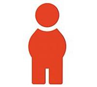 Hewi 801 symbole homme 801.91.01036 corail, autocollant