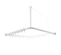 Hewi 801 Tringle de rideau de douche, avec fixation au plafond, 801.34.99110 99,