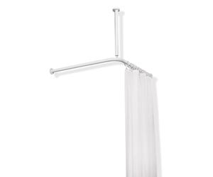 Hewi 801 Tringle de rideau de douche, avec fixation au plafond, set complet, 801.34.1162 98,