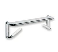 Hewi 802 Étagère à miroir LifeSystem 802.03.W10098 blanc de sécurité, White Edition, plastique, avec poignées