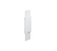 Hewi 802 Plaque LifeSystem 950.50.10260FV blanc pur mat, réglable en hauteur, aluminium thermolaqué