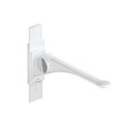 Hewi 802 Rail porteur LifeSystem 802.50.42060SD 900 mm, blanc brillant/ blanc mat, avec réglage en hauteur