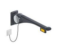 Hewi 802 Rail porteur LifeSystem 802.50.46960SD 700, blanc brillant/ blanc mat, bouton radio, gauche