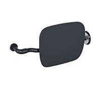 Hewi 802 Support dorsal LifeSystem 802.51.90260DR avec rosaces, anthracite brillant/anthracite mat, gauche