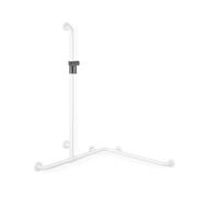 Hewi 805 main courante de douche / baignoire 805.35.32099 1250 x 1185 x 762 mm, support de douche blanc pur