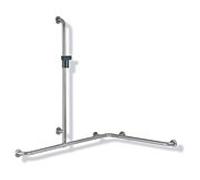 Hewi 805 main courante de douche / baignoire 805.35.32092 1250 x 1185 x 762 mm, support de douche anthracite