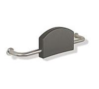 Hewi 805 support dorsal 805.51.910 acier inoxydable satiné, avec rosaces