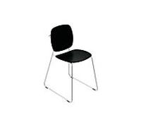 Hewi 950 chaise de bain 950.51.3104090 noir de jais, avec dossier et porte-serviettes