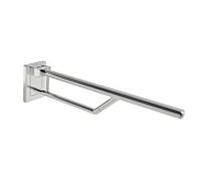 Hewi appui à Hewi Warm Touch Duo 950.50.13150 plastique aspect chrome, saillie 850 mm, mobile