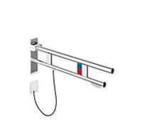 Hewi Bras de support système 900 900.50.19440 saillie 900 mm, acier inoxydable chromé, gauche