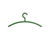Hewi cintre 570,172 vert du pois, crochet fixe