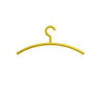 Hewi cintre 570.1B18 crochet fixe, mat, senfgelb