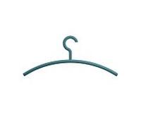 Hewi cintre 570.1B55 fixe Haken , mat, bleu aqua