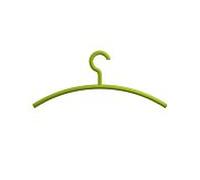 Hewi cintre 570.374 vert pomme, crochet rotatif