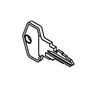 Hewi clé 477.06.E01 pour distributeur de serviettes en papier 477.06.500