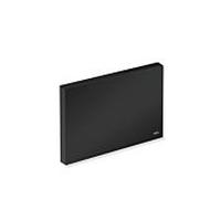 Hewi Couvercle du système 900 900.51.00260CV plaque thermolaquée blanc deep matt, Rahmen noir, pour plaque de montage