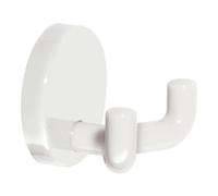 HEWI Crochet double HEWI 477.90.025 2 Hak.PA blanc pur 99 D.50mm A.43,5mm Quantité:1