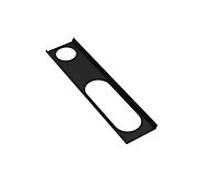 Hewi étagère 950.13.0019SC 470mm, revêtement par poudre, gris foncé perle mica mat profond, droite