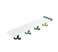 Hewi extension 800.03.41499 Étagère avec crochet triple, 4 places, blanc pur