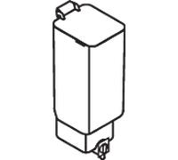 Hewi flacon Hewi 805.06.E03 1000ml, avec pompe à lotion, pour 805 / 950.06.100