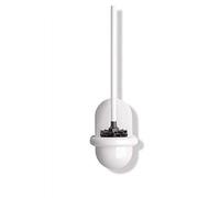 Hewi Ensemble de brosses de toilettes Series 477 4772010099 pour montage mural blanc