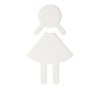 HEWI HEWI Symbol Ladies Polyamide noir foncé autocollant sans goupille Quantité:1