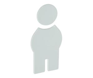 HEWI HEWI Symbole Homme 801.91.010 PA Couleur-N° 97 B.71,5mm H.150mm S.3mm Quantité:1