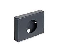 Hewi hygiéniques Hewi 477.06.75092 gris anthracite, 143x103x27mm
