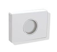 Hewi hygiéniques Hewi 800.06.7509986 corps de base blanc pur, anneau sable, 143x103x27mm