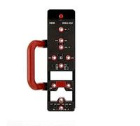 Hewi Gabarit de perçage BL305.6.10U, 1 pièce, Guide de foret, Pointe centrale, Cône morse, Acier allié, Polyamide, Foret