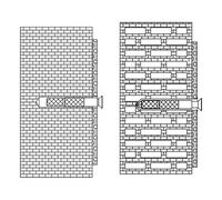 Hewi Matériel de fixation pour blocs creux, briques à perforation verticale, briques pleines, BM18.4,