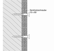 Hewi Matériel de fixation pour cloisons légères avec revêtement en bois, BM12.2,
