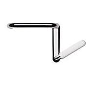Hewi miroir Hewi White Edition 80203W110L99 plastique blanc, gauche, poignée blanc pur