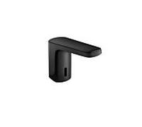Hewi Mitigeur de lavabo infrarouge Sensoric AQ1.12S21160DC cubique, noir profond mat, à piles