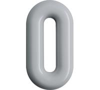 Hewi Numéro de maison chiffre 0 polyamide diamètre 33mm hauteur 165mm blanc pur - 702.165.0 99
