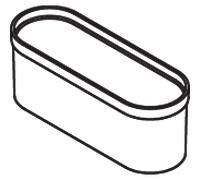 Hewi panier de Hewi 6017090 noir profond, pour 800.03.3009