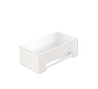 Hewi panier de Hewi 900.03.00160AS droit, Halter poudre, blanc mat profond, insert blanc de Halter