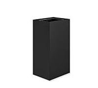 Hewi papier système 900 900.05.00360DC acier inoxydable peint par poudrage noir mat profond, 60 l, sans couvercle