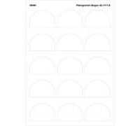Hewi pictogrammes 33.1771E version vierge, blanc, autocollant, multicolore