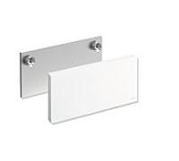 Hewi plaque de montage 950.51.0169098 240x105x20mm, avec couvercle, rectangulaire , blanc signal