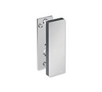 Hewi Plaque de montage système 900 900.50.003XA92 pour bras porteurs mobiles, acier inoxydable mat, polyamide brillant gris anthracite, avec couvercle