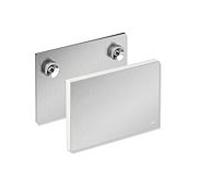 Hewi Plaque de montage système 900 900.51.003XA98 plaque en acier inoxydable satiné, Rahmen , avec couvercle