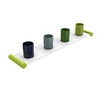 Hewi porte-gobelet pour brosse à dents 800.03.40174 4 places, vert pomme