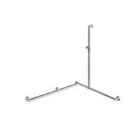 Hewi Rampe de douche System 900 900.35M30940 1250 x 965 x 1185 mm, version gauche, chromé